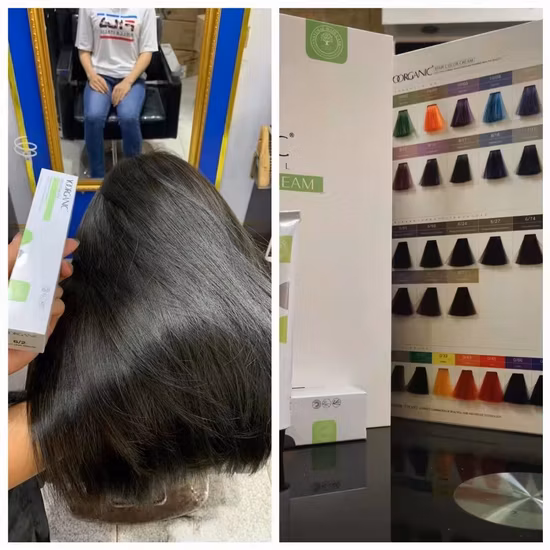 Professionelle Haarfarbe, natürliche Haarfärbecreme, 100 ml, Bio-Haarfärbemarken