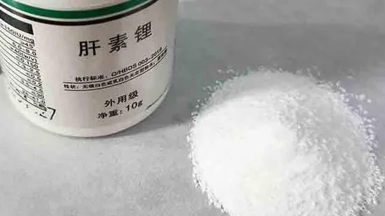 Chemischer Rohstoff, Lithium-Heparin-Pulver, Blutgerinnungsröhrchen, Zusatzstoffe